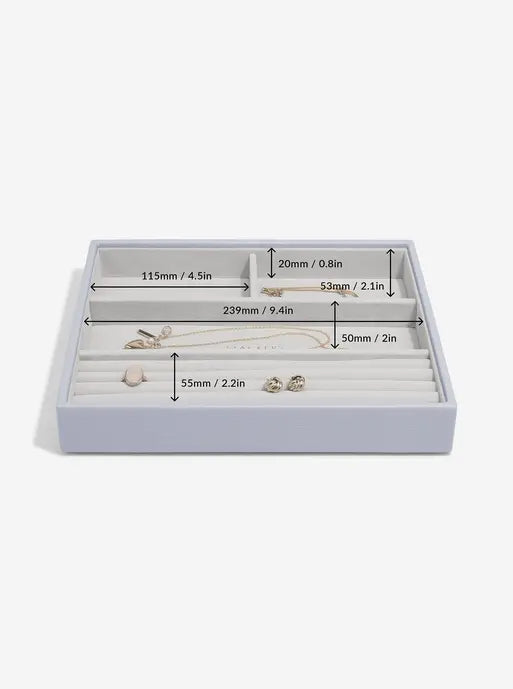 Stackers Classic Boîte à Bijoux Lot de 4 Lavande