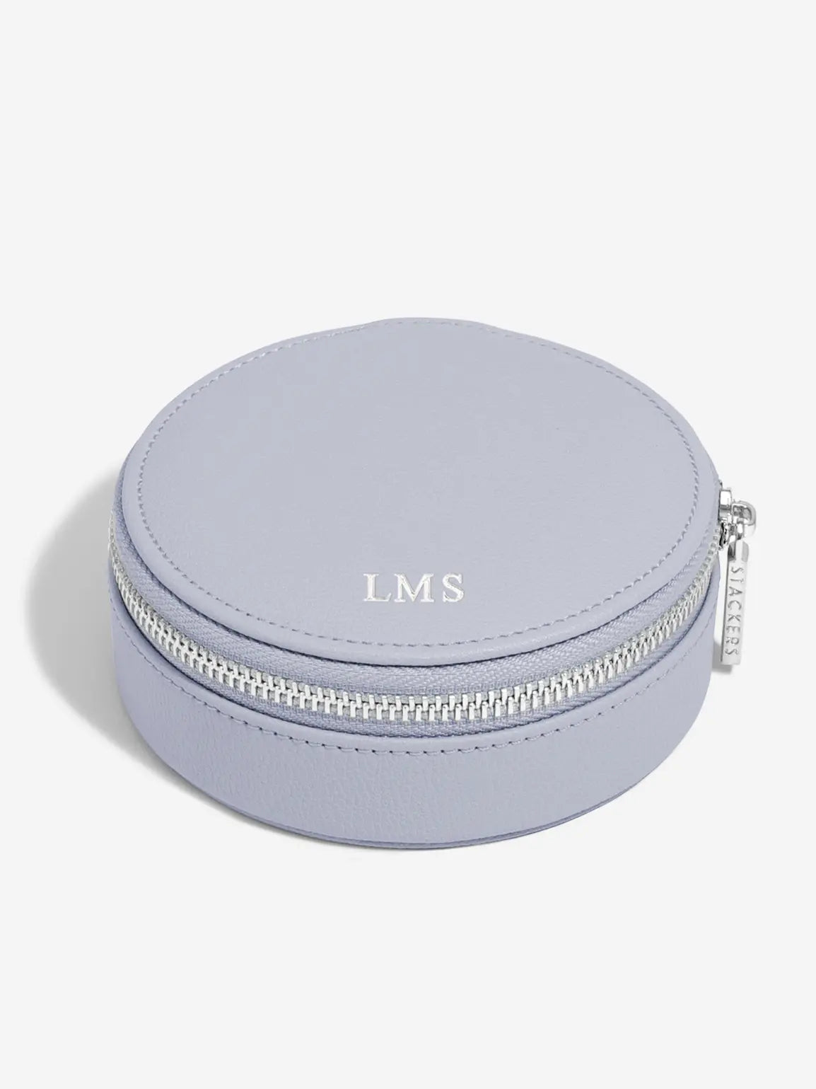 Stackers Round Travel Jewelleery Box Lavender