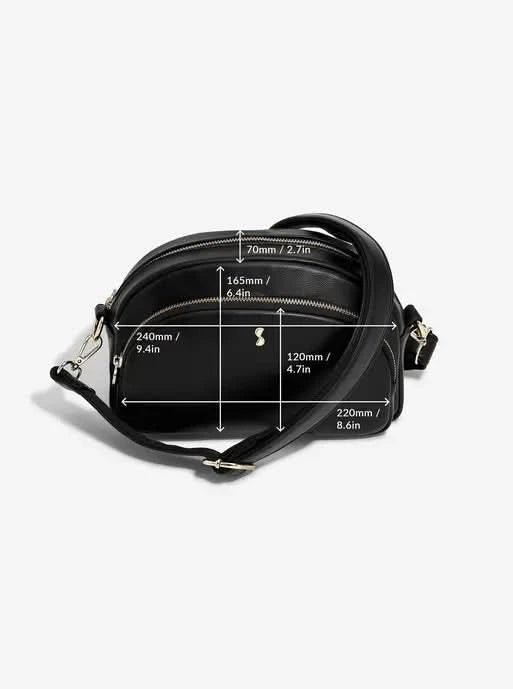 Stackers Schoudertas Zwart - Mystackers