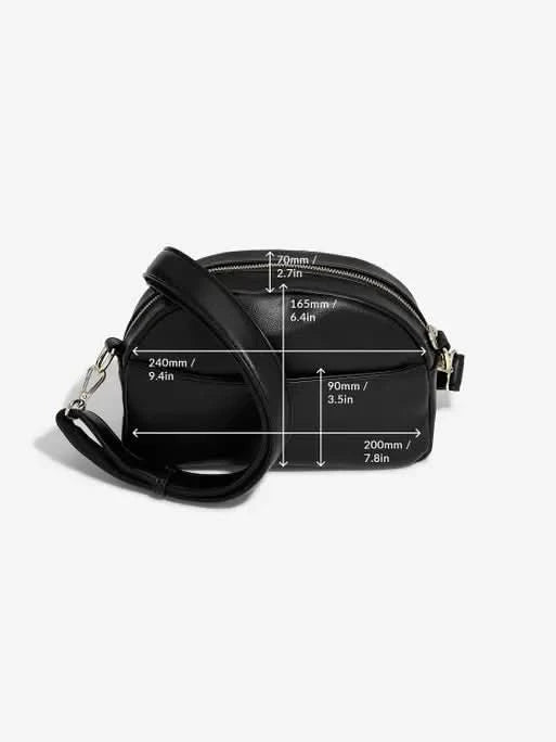 Stackers Schoudertas Zwart - Mystackers