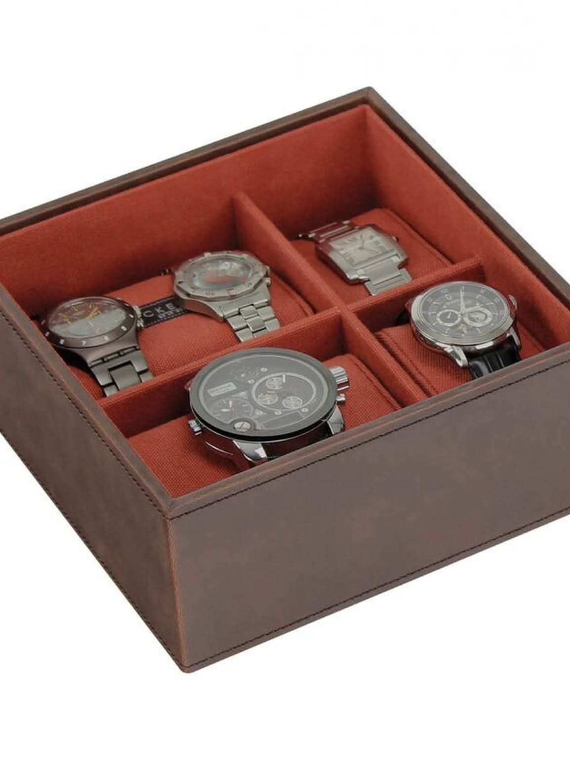 Stackers Horlogelaag Bruin & Oranje - Mystackers