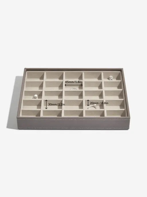 Stackers Classic Boîte à Bijoux Lot de 4 Marron Doux