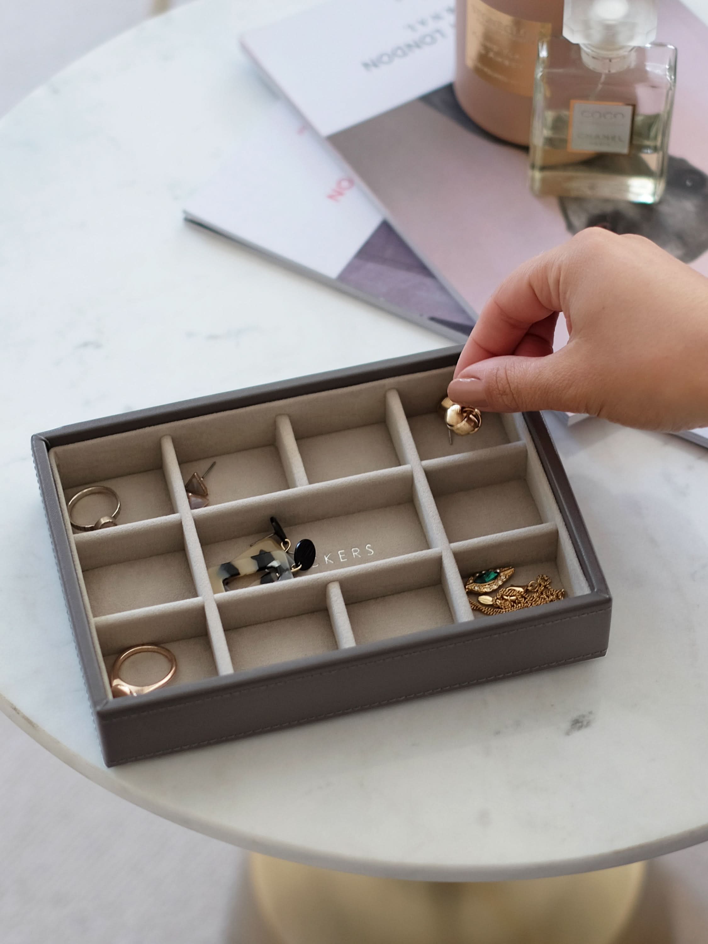 Stackers Mini Sieradenlaag Zachtbruin - Mystackers