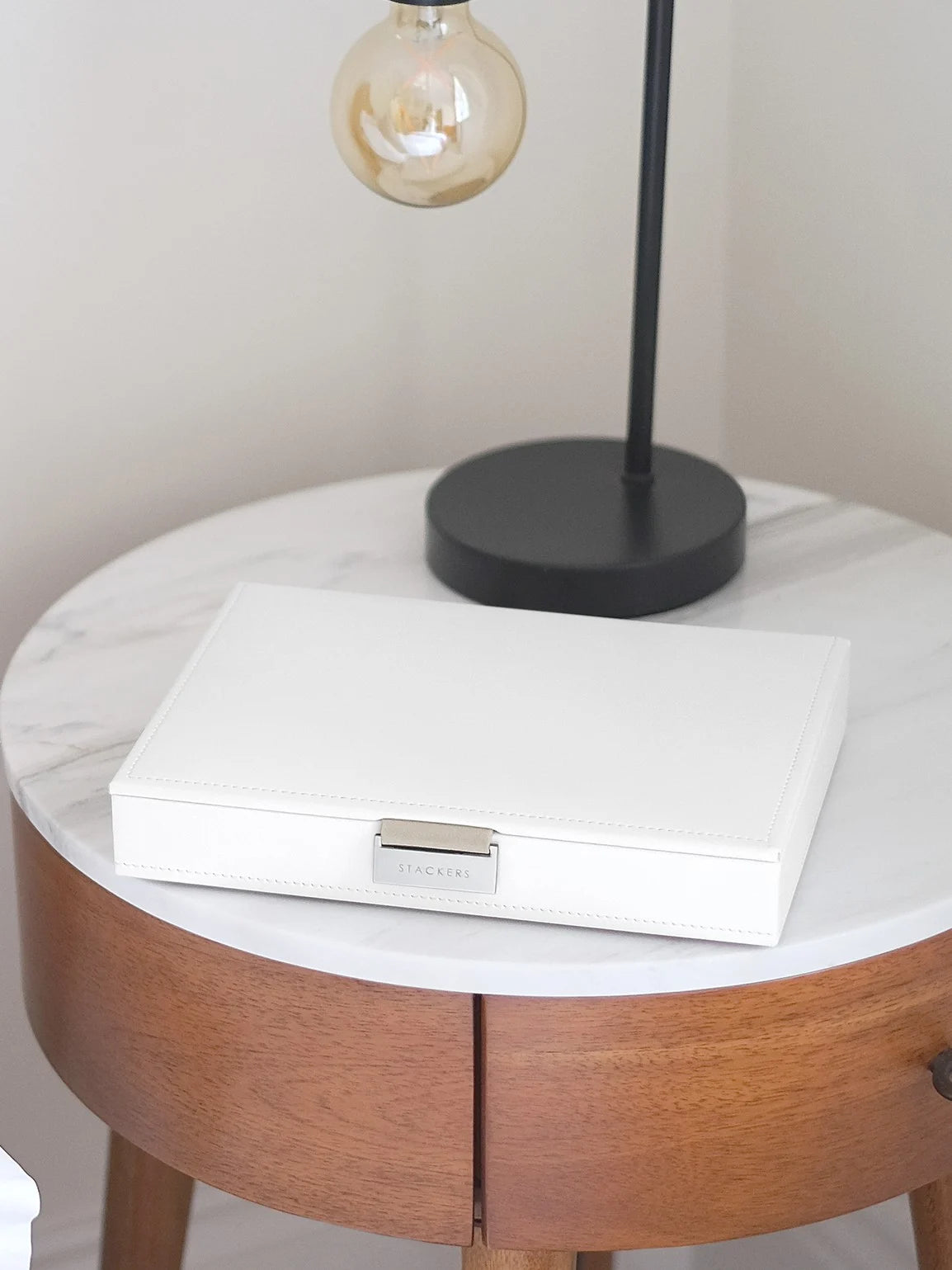 Stackers Lid for Classic Jewellery Box White
