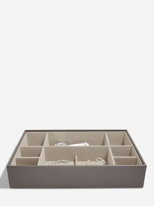 Stackers XL Horloge- & Accesoirelaag Zachtbruin - Mystackers