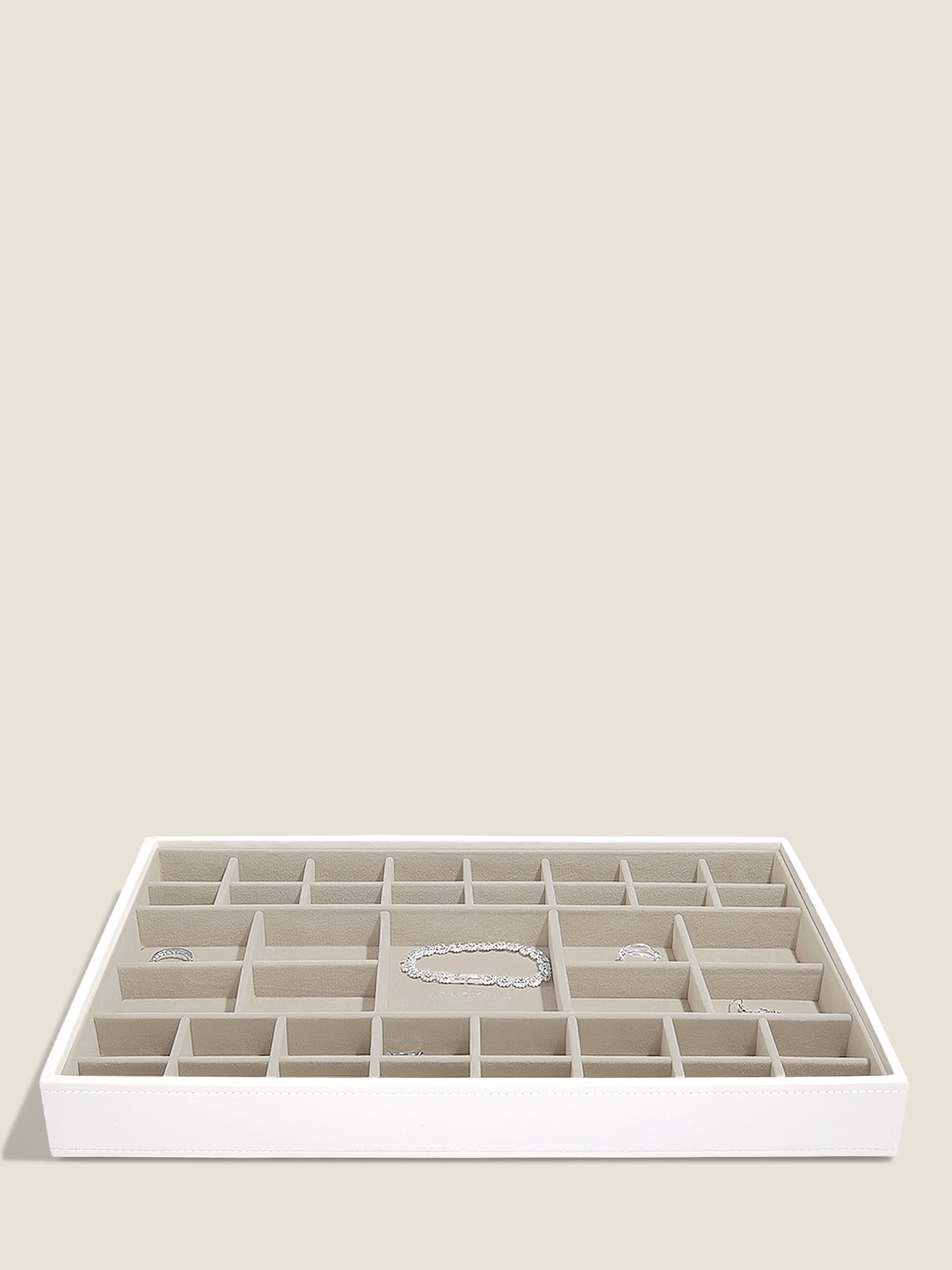 Stackers XL Jewellery Layer White