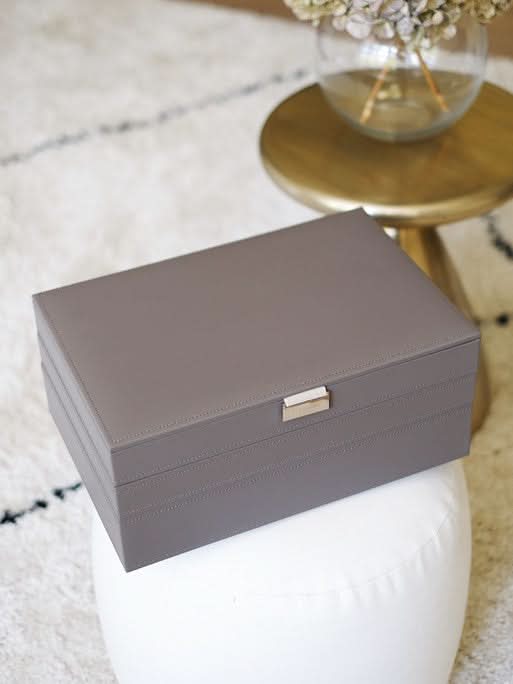 Stackers XL Juwelendoos set van 3 Zachtbruin - Mystackers