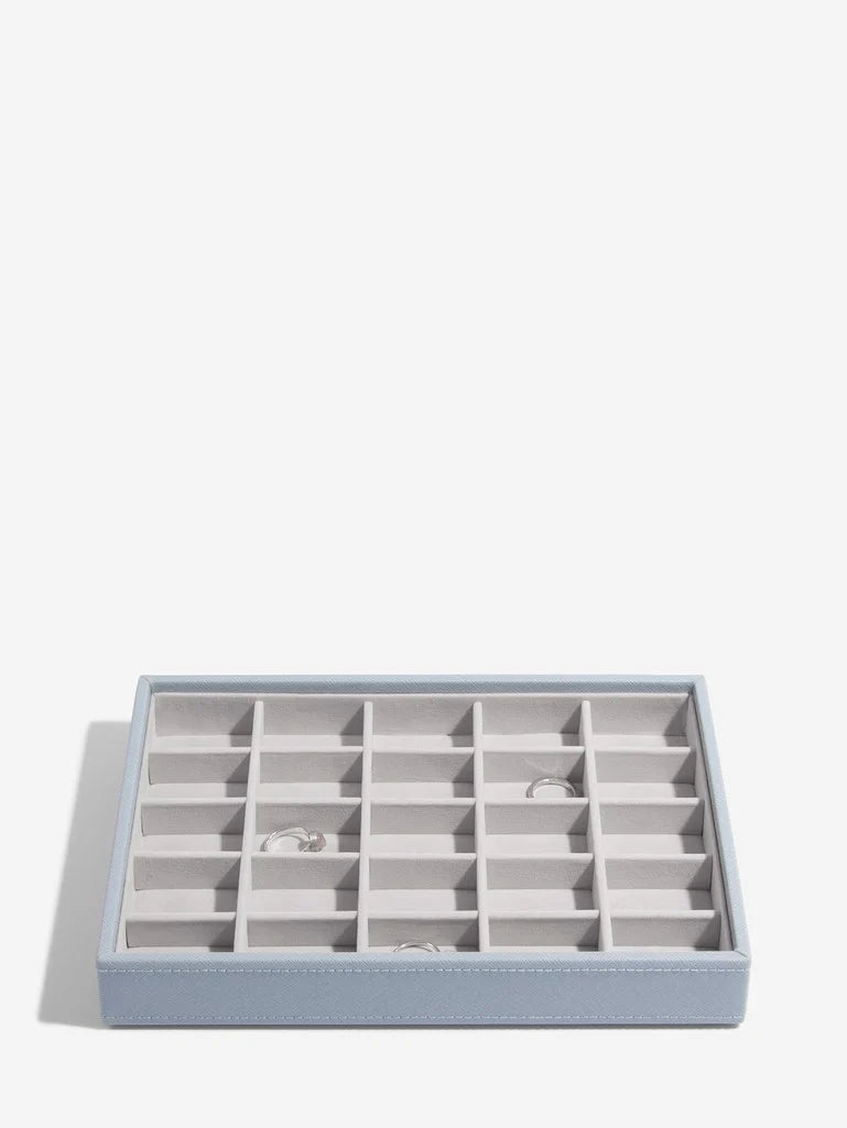 Stackers Klassieke Juwelendoos Set van 4 Blauw