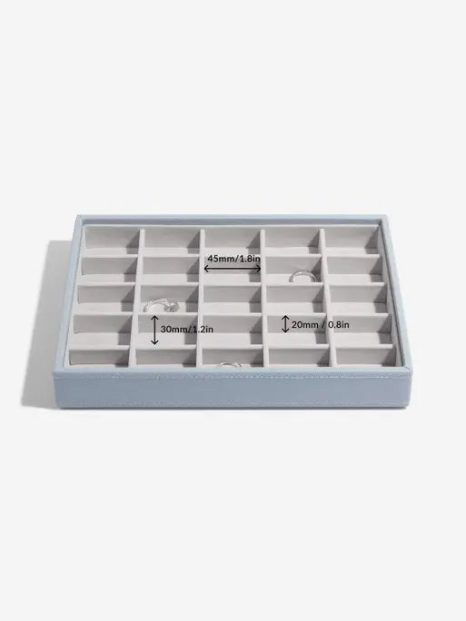 Stackers Klassieke Juwelendoos Set van 4 Blauw