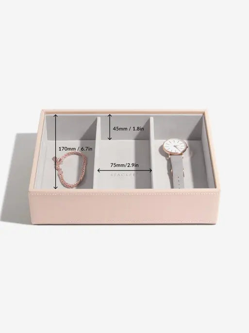 Stackers Klassieke Juwelendoos Set van 4 Roze