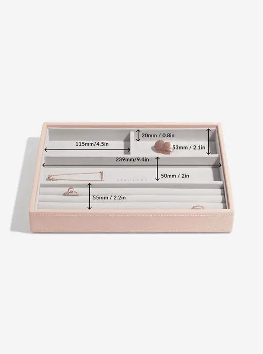 Stackers Klassieke Juwelendoos Set van 5 Roze