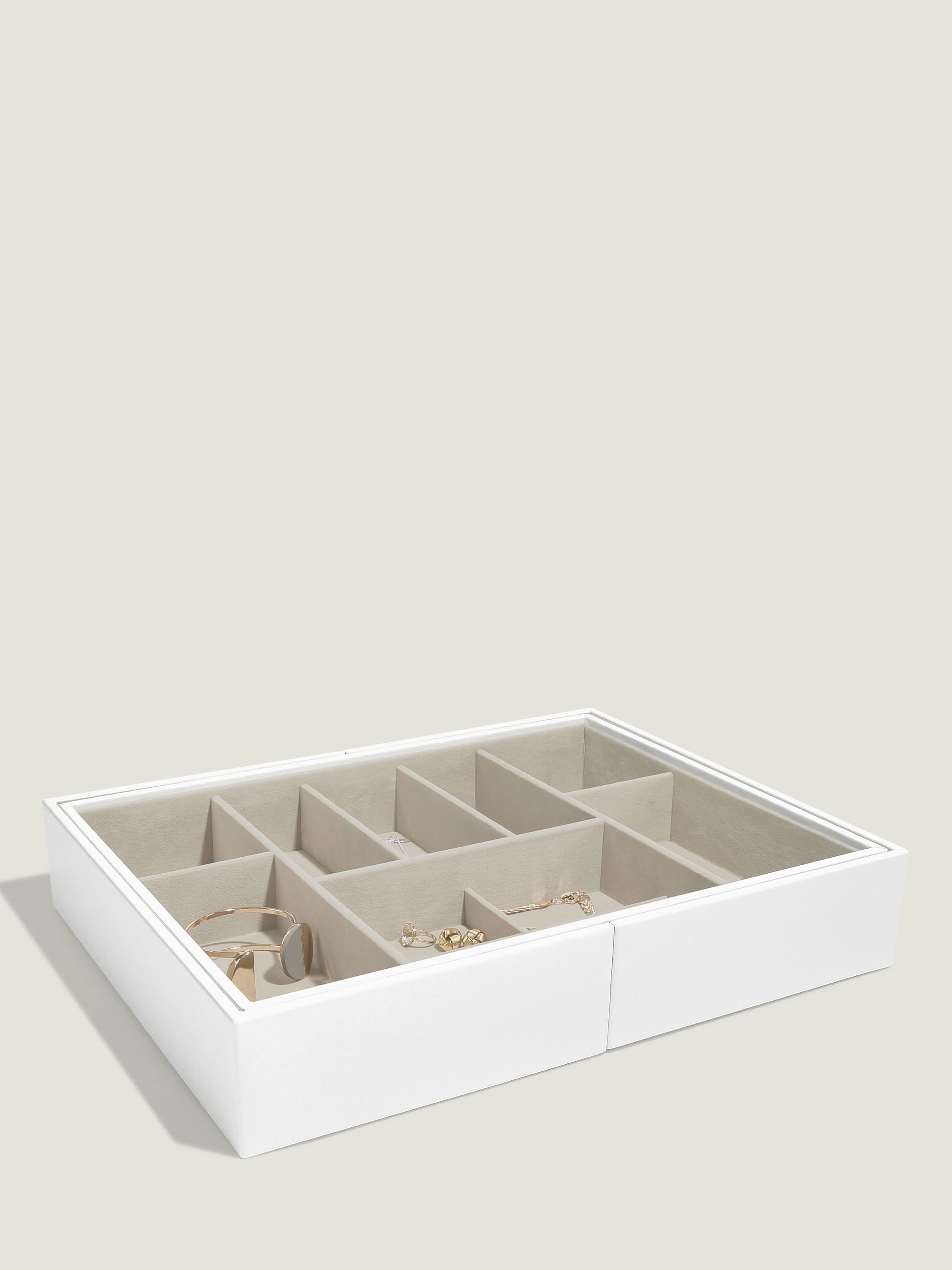 Stackers XL Sieradenslider Wit - Mystackers