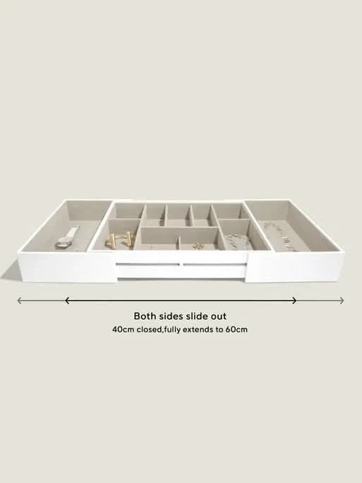 Stackers XL Sieradenslider Wit - Mystackers