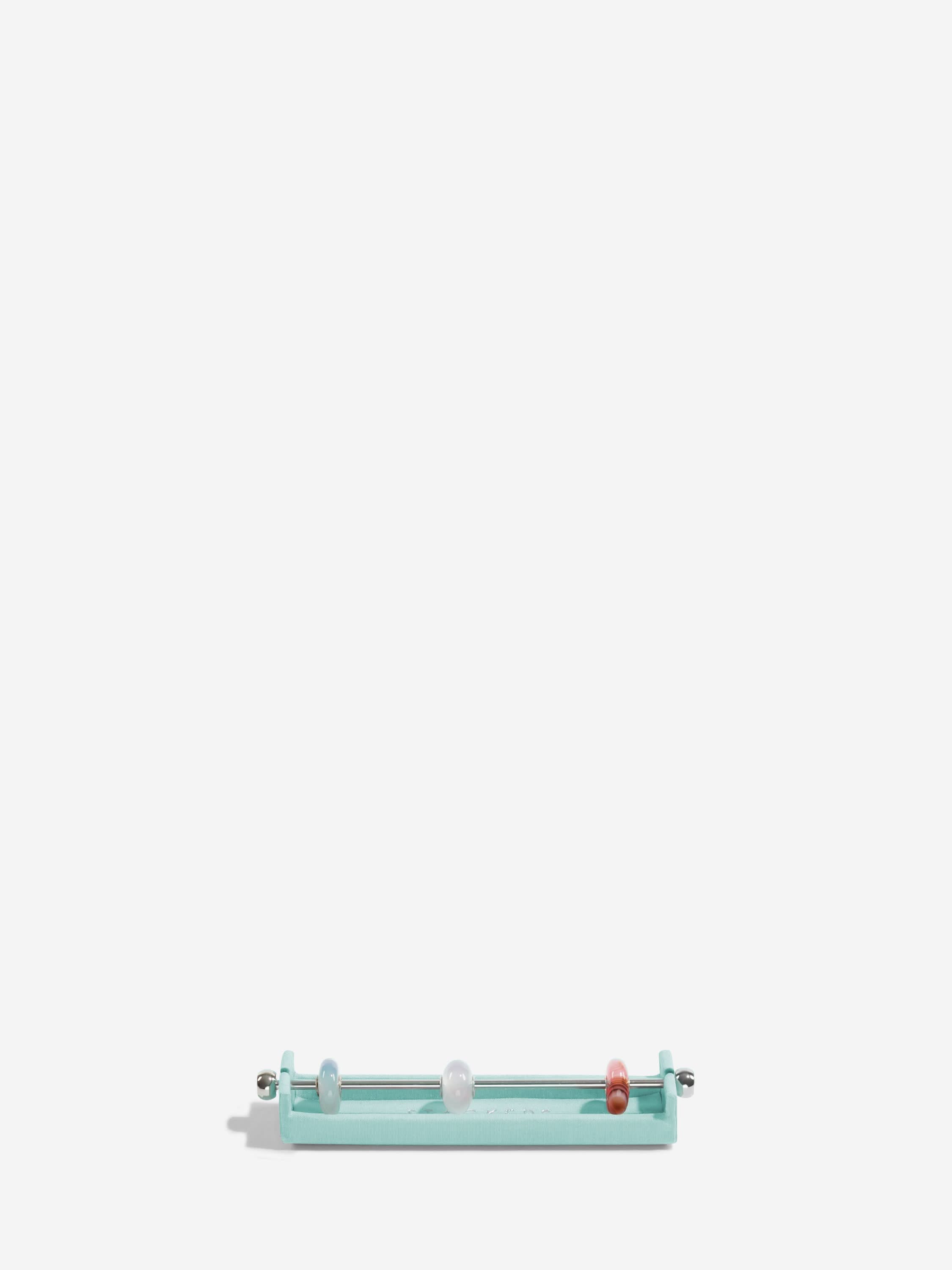 Stackers Charm Bar Grey & Mint