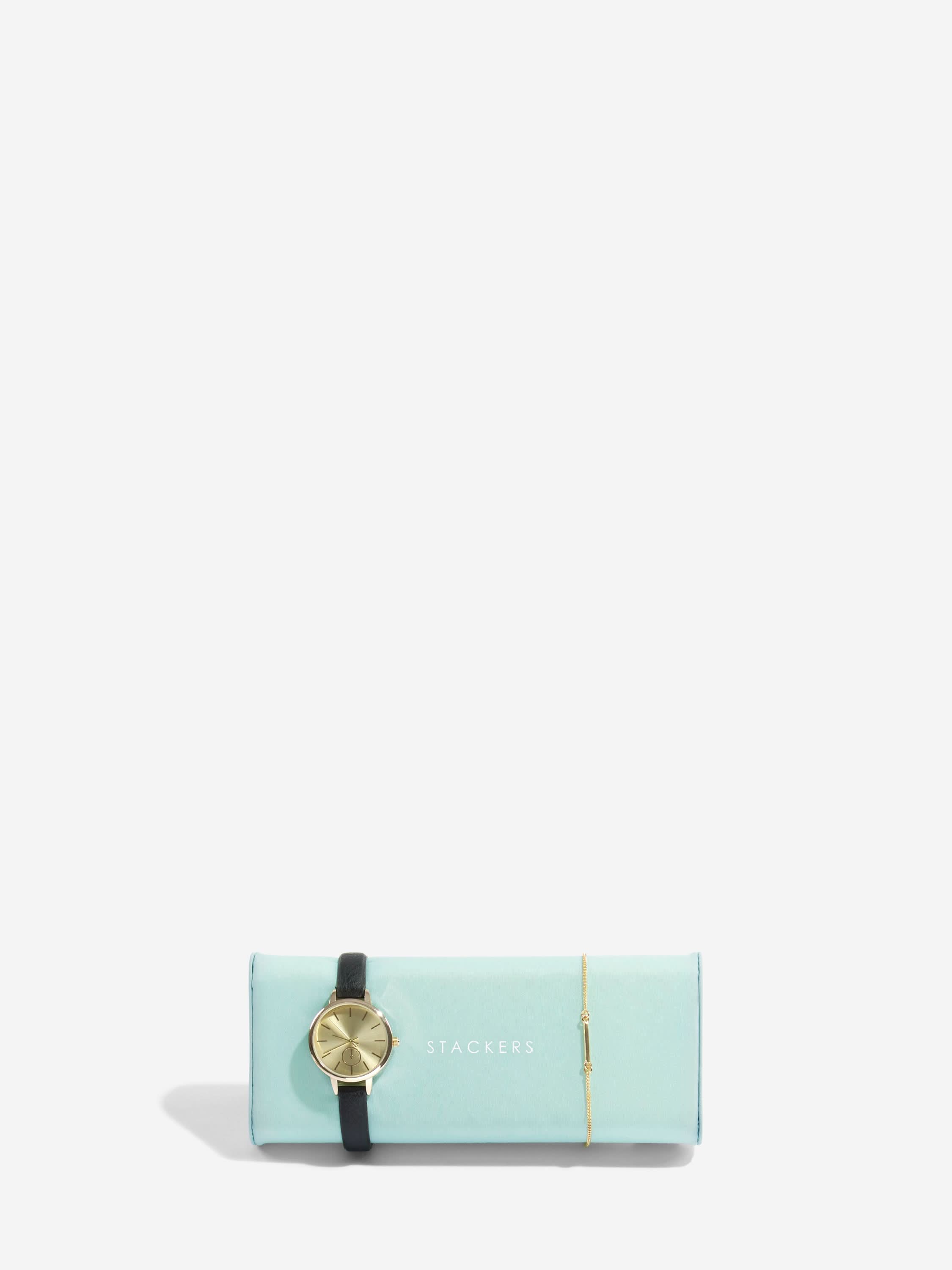 Stackers Watch Pad Grey & Mint