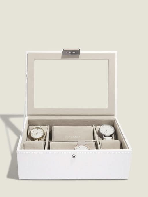 Stackers Achtdelige Horlogebox Wit - Mystackers
