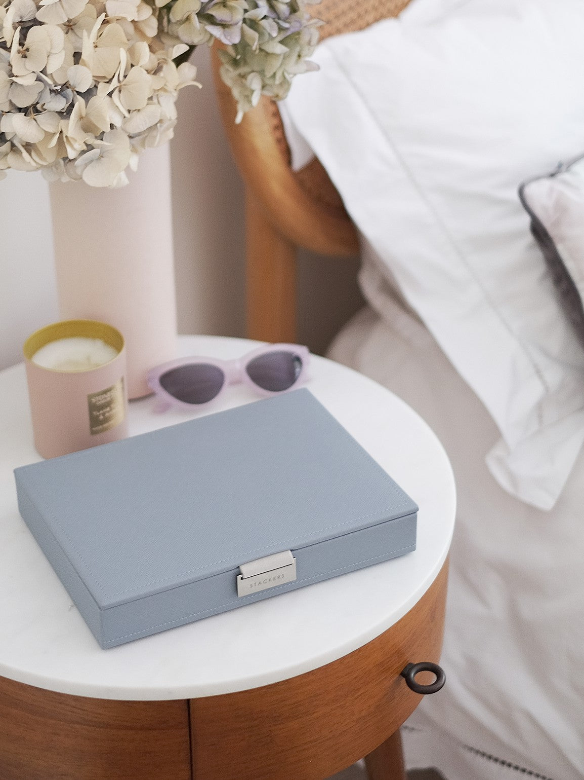 Stackers Lid for Classic Jewellery Box Blue