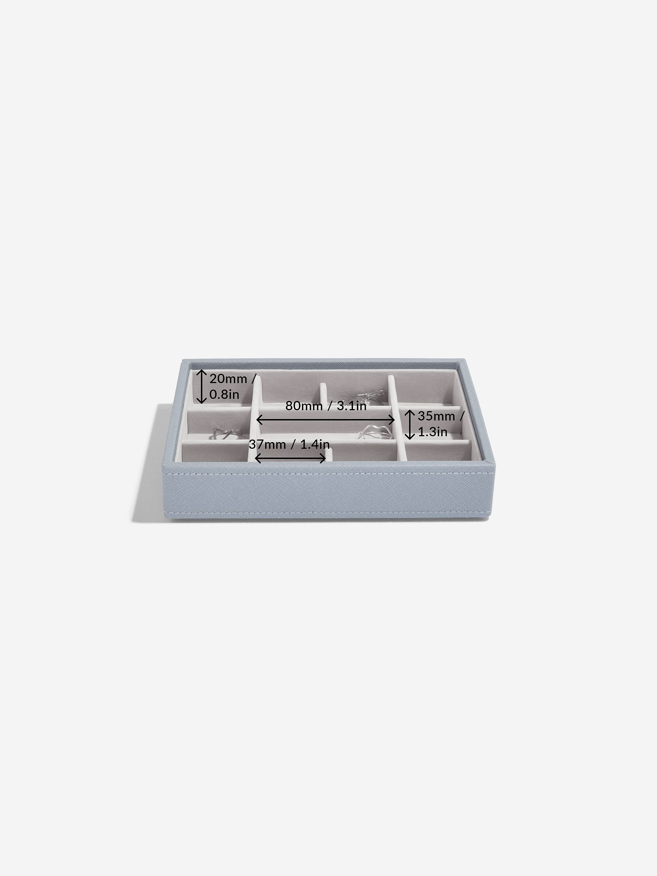 Stackers Mini Sieradenlaag Blauw - Mystackers