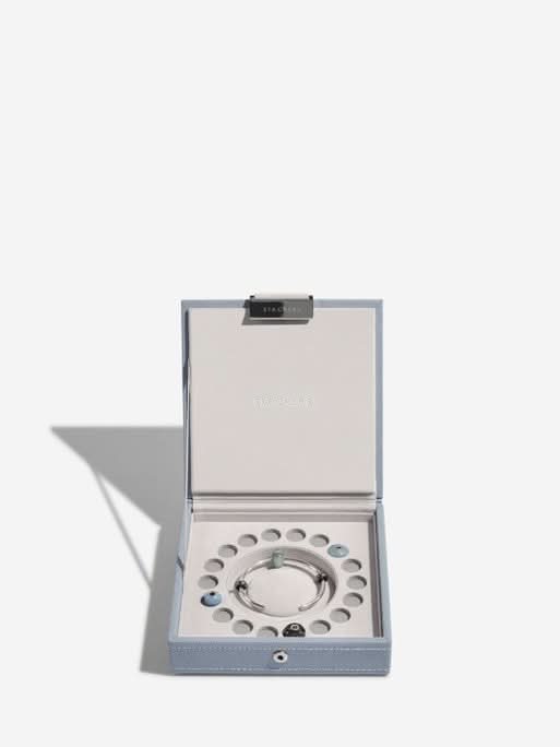 Stackers Bedelsieradendeksel Blauw - Mystackers