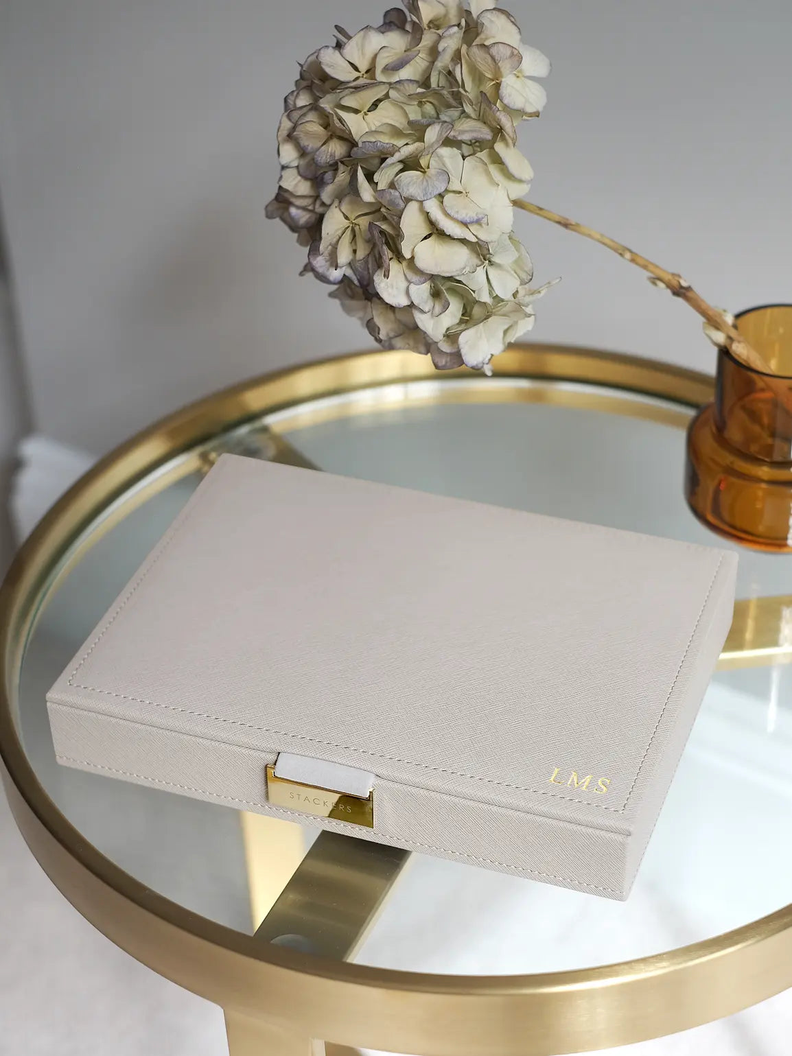 Stackers Lid for Classic Jewellery Box Taupe