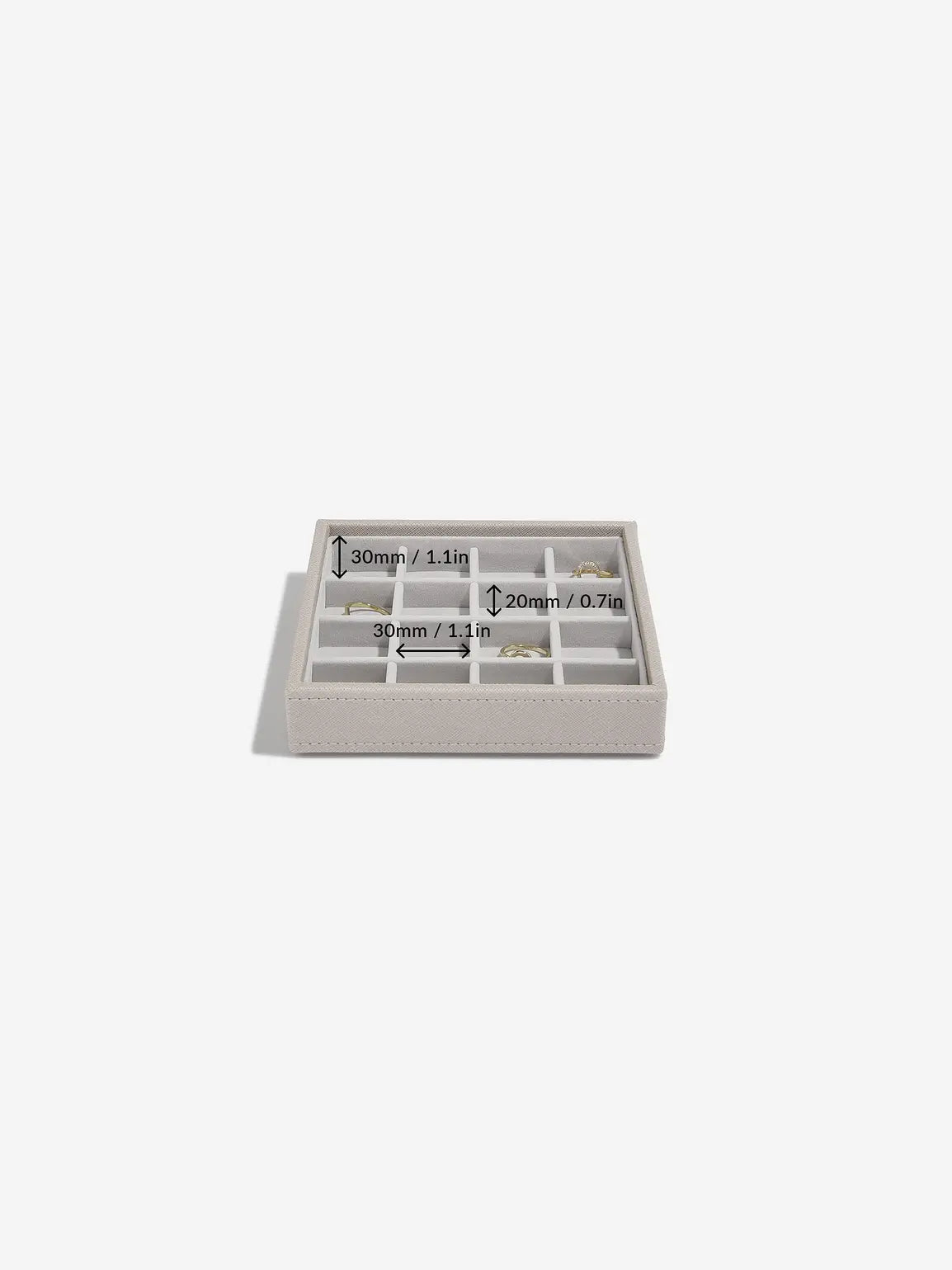 Stackers Bedelsieradenlaag Taupe - Mystackers