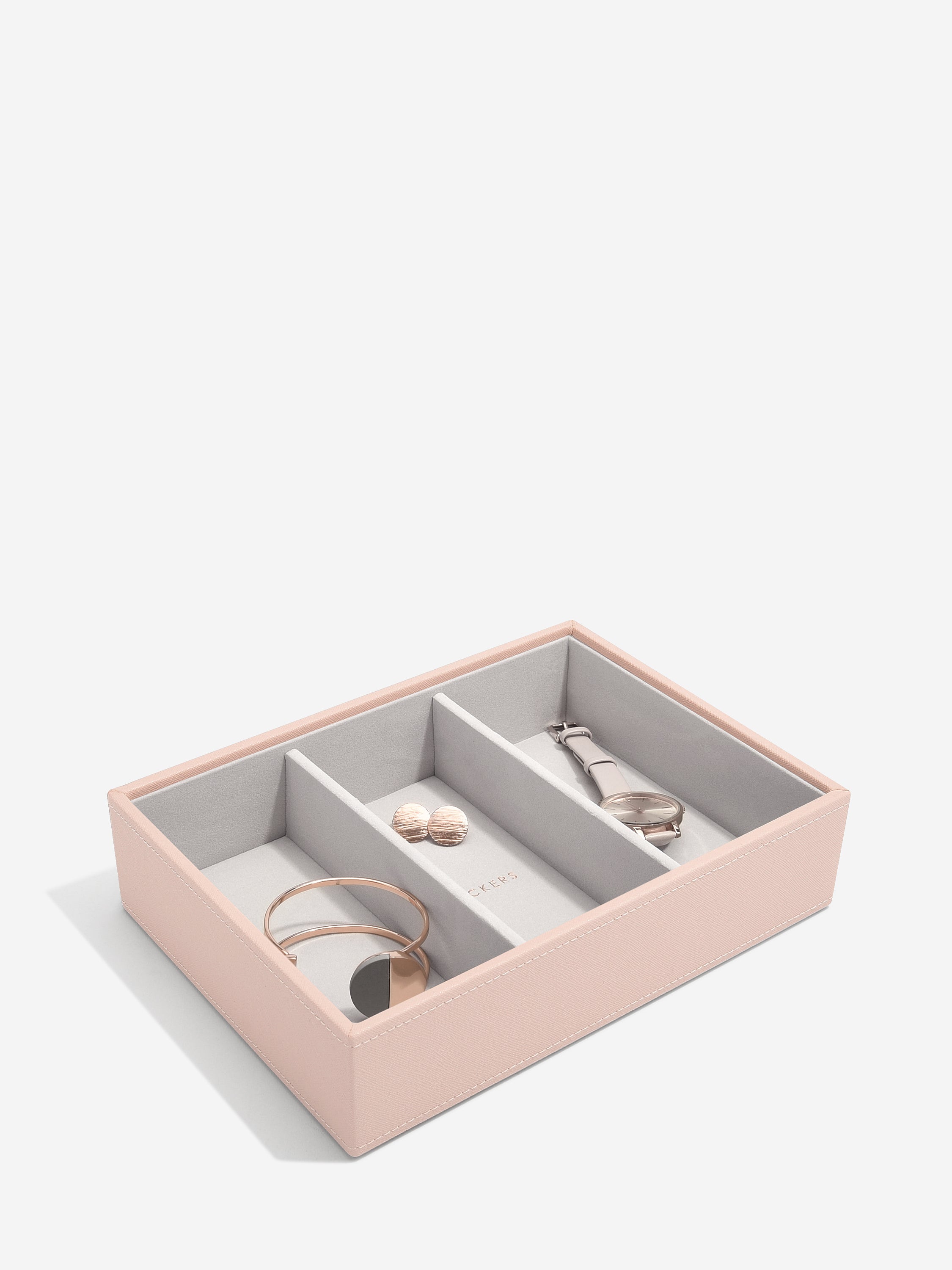 Stackers Watch & Accessory Layer for Classic Jewellery Box Pink