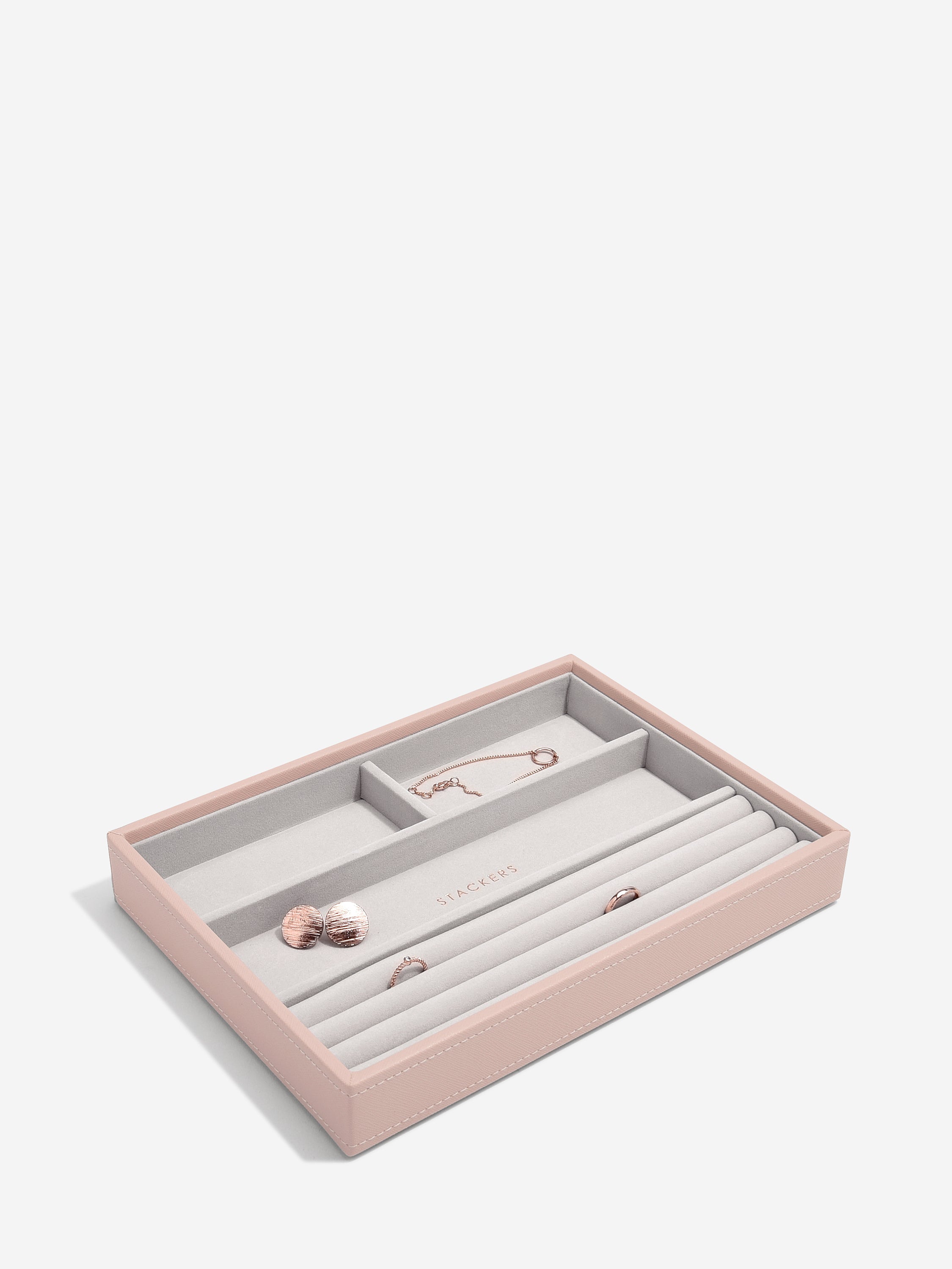 Stackers Ring & Bracelet Layer for Classic Jewellery Box Pink
