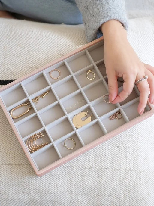 Stackers Small Jewellery Layer for Classic Jewellery Box Pink