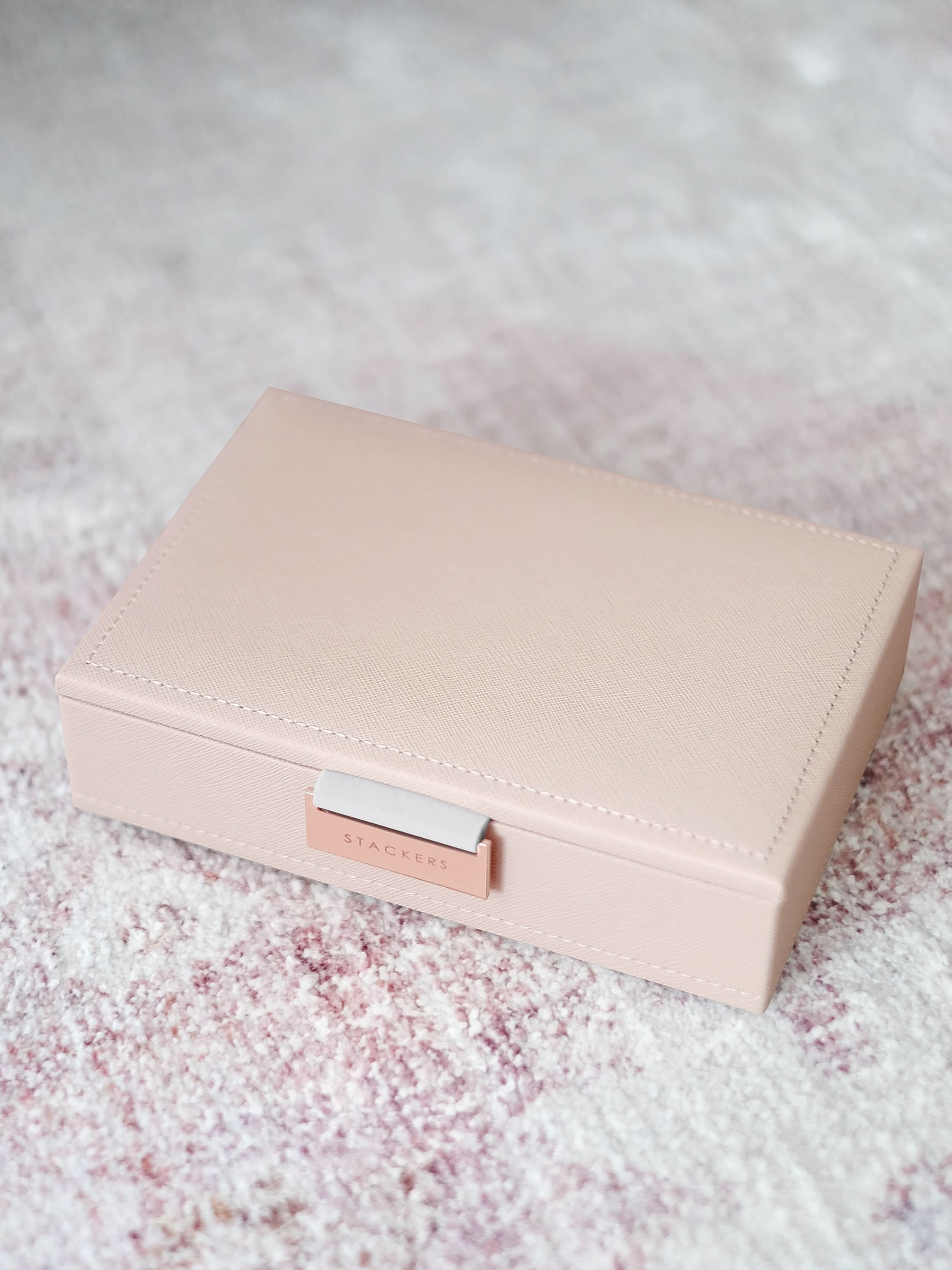 Stackers Deksel voor Mini Juwelendoos Roze - Mystackers