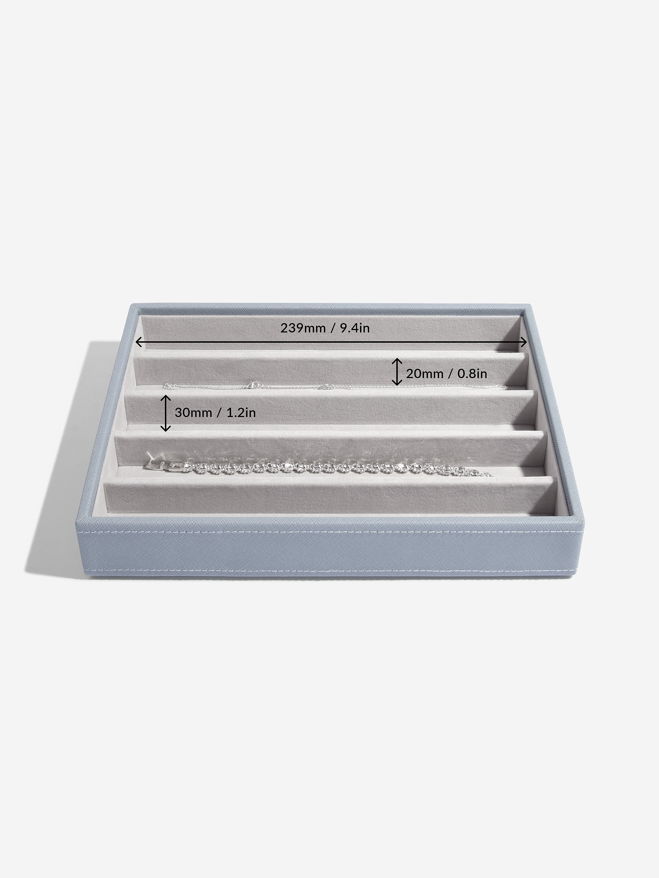 Stackers Necklace Layer for Classic Jewellery Box Blue