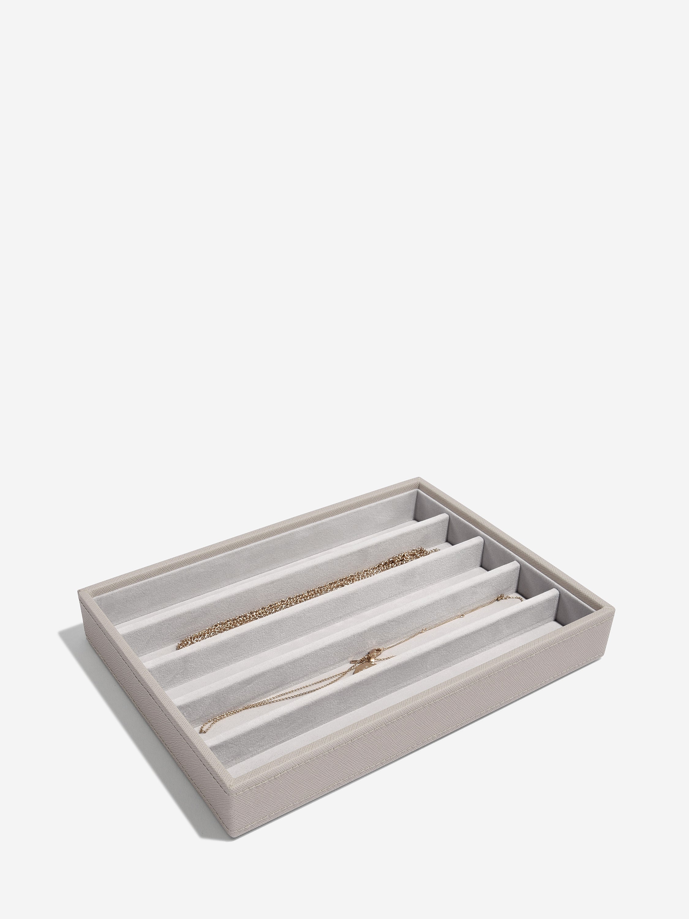 Stackers Necklace Layer for Classic Jewellery Box Taupe