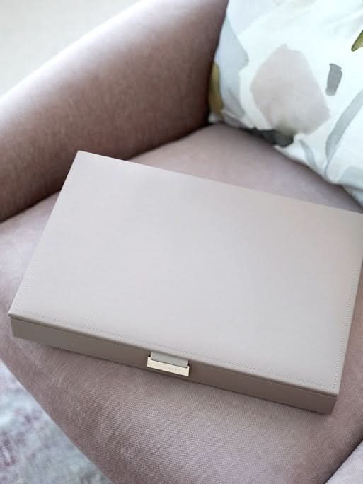 Stackers Deksel voor XL Juwelendoos Taupe - Mystackers