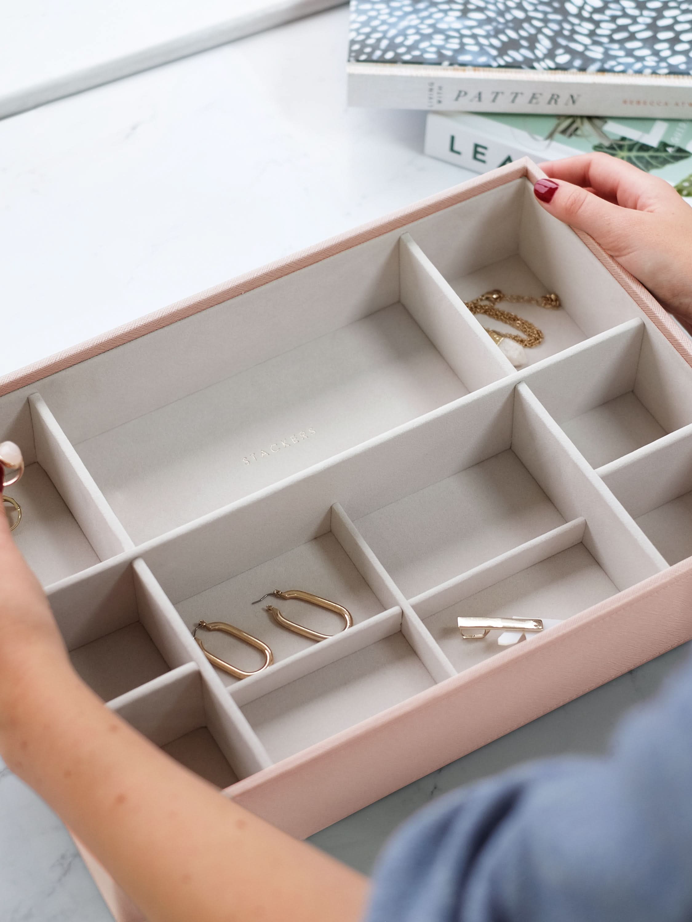 Stackers XL Watch & Accessory Layer Pink