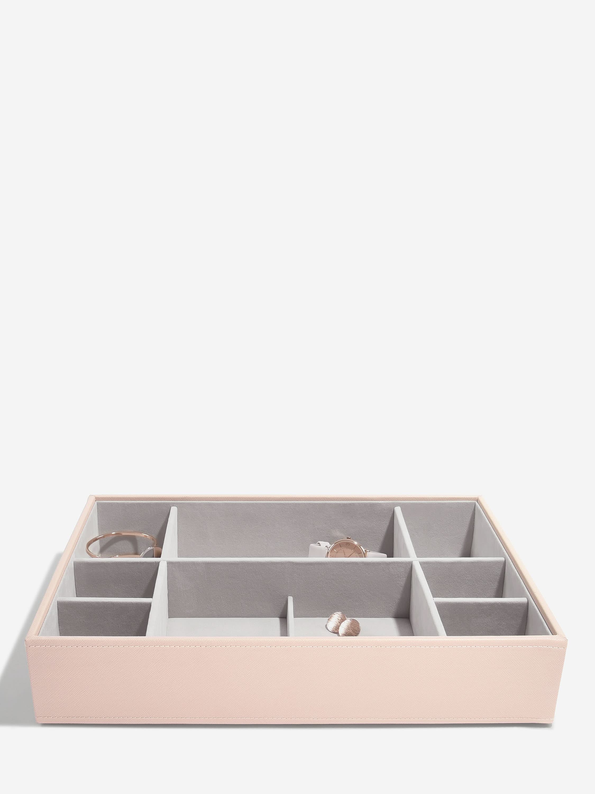 Stackers XL Juwelendoos set van 3 Roze - Mystackers