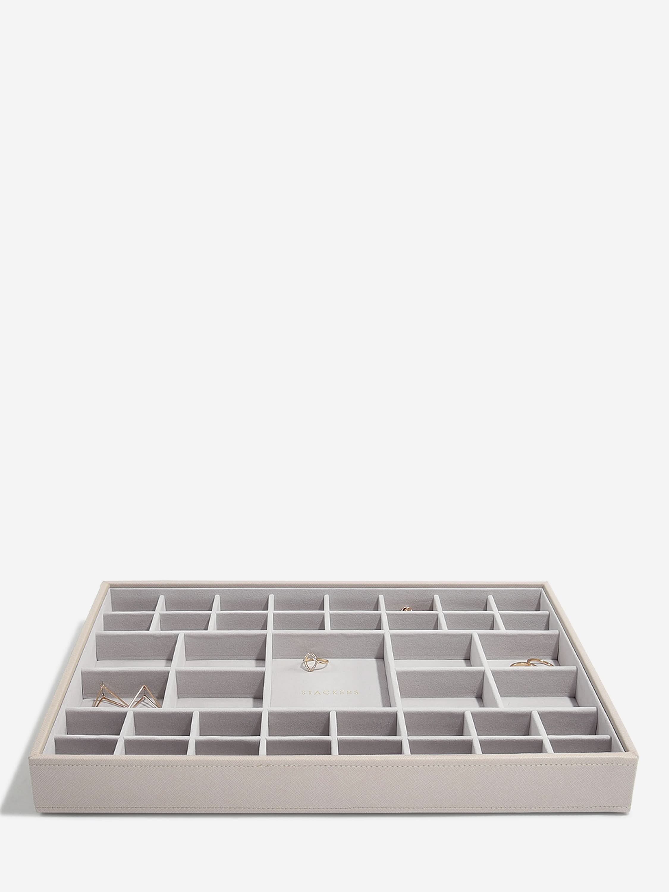 Stackers XL Juwelendoos set van 3 Taupe - Mystackers