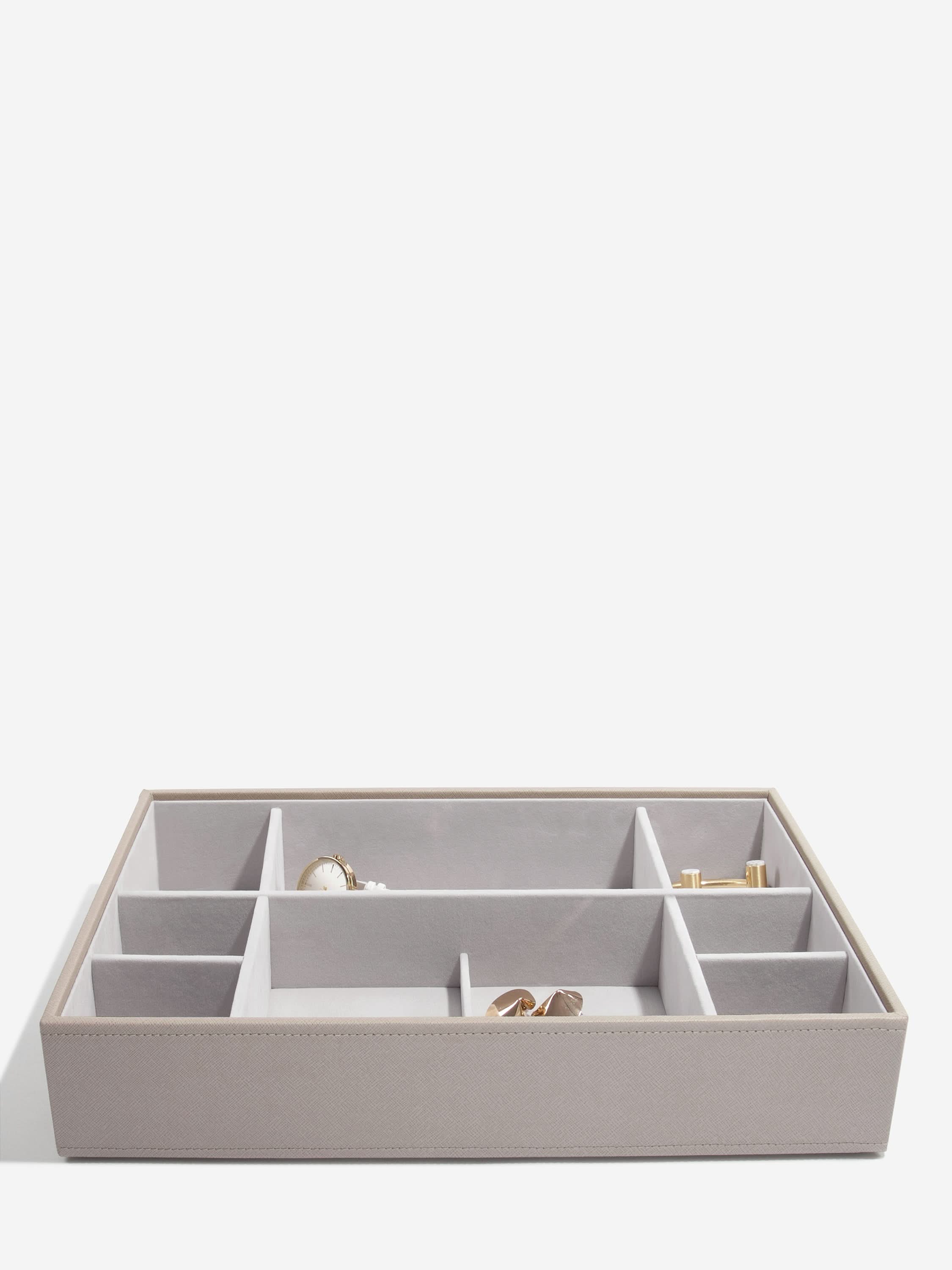 Stackers XL Juwelendoos set van 3 Taupe - Mystackers