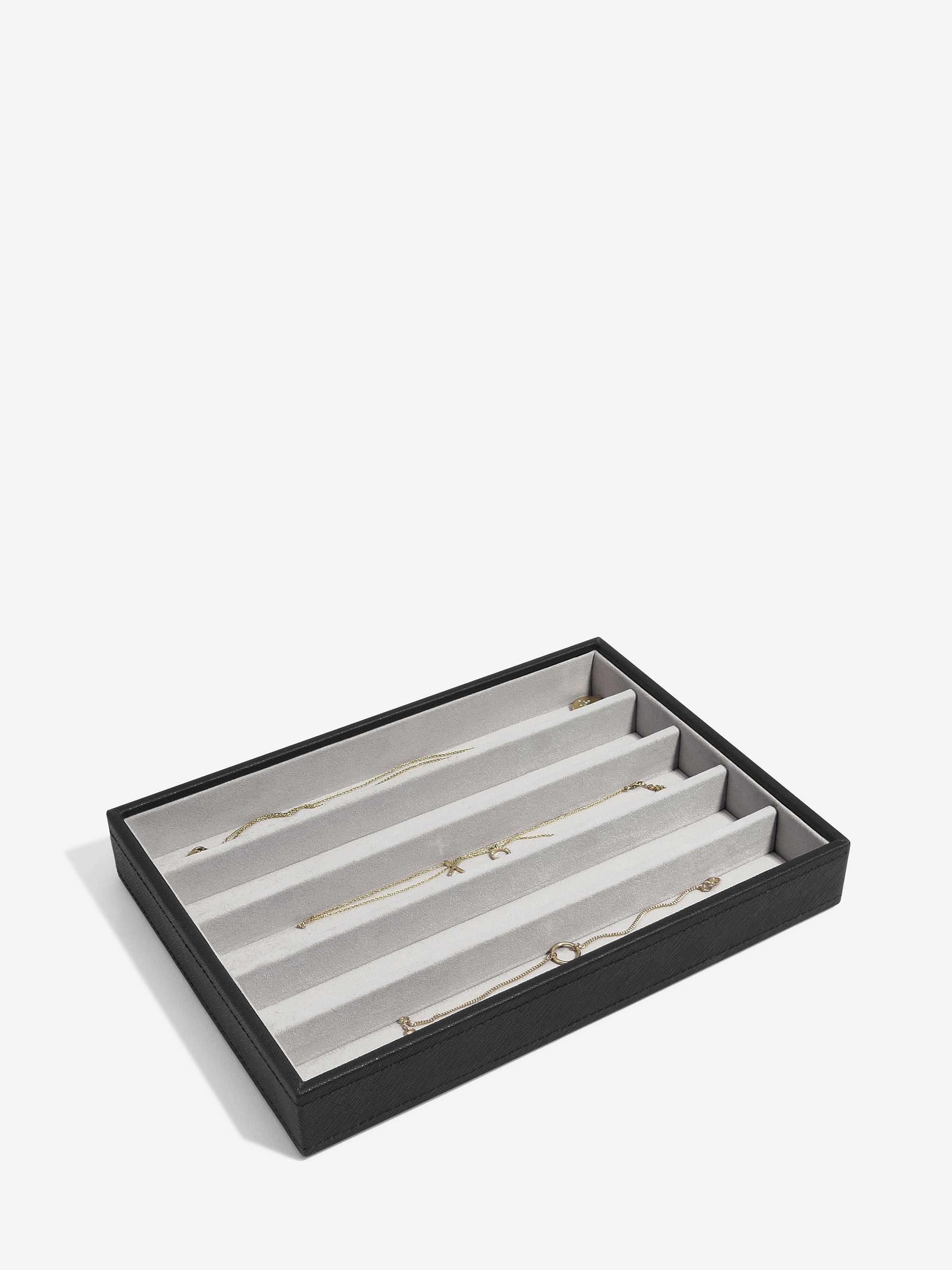 Stackers Necklace Layer for Classic Jewellery Box Black