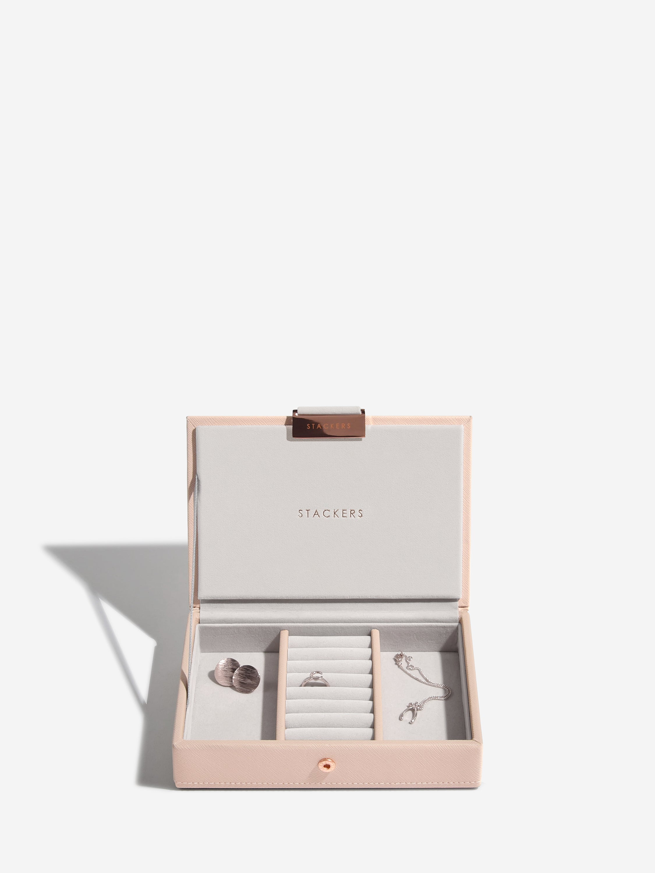 Stackers Mini Boîte à Bijoux Lot de 2 Rose