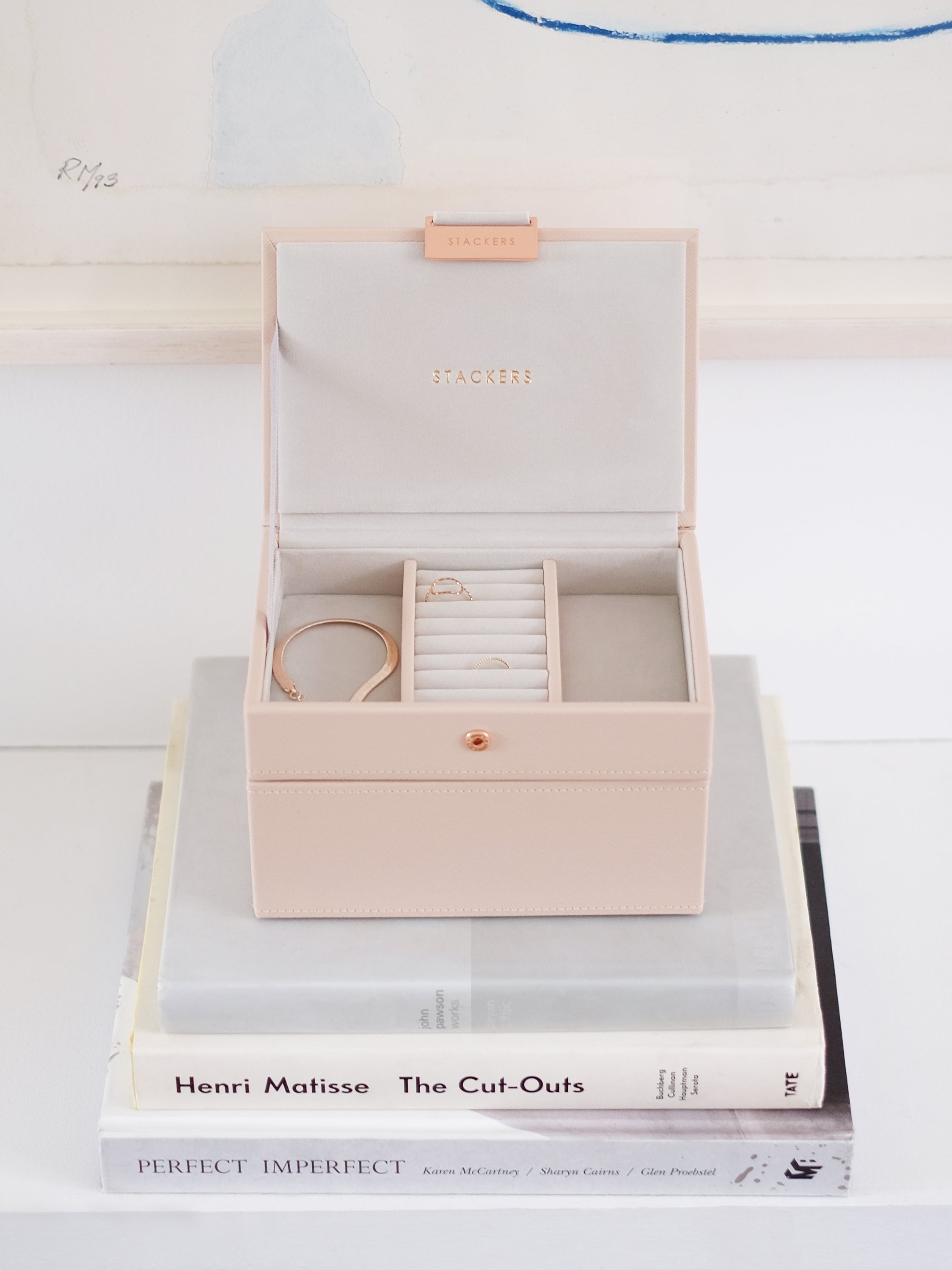 Stackers Mini Boîte à Bijoux Lot de 2 Rose
