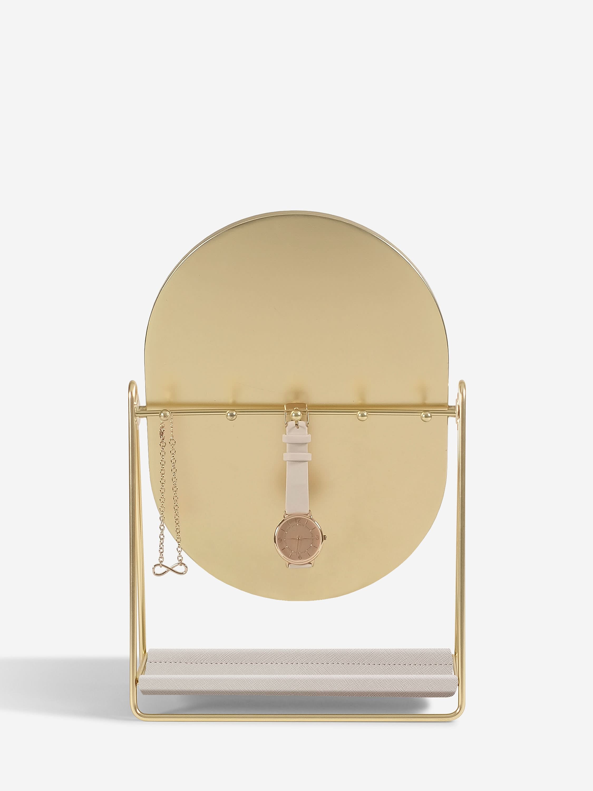 Stackers Spiegel met Sieradenstandaard Taupe - Mystackers
