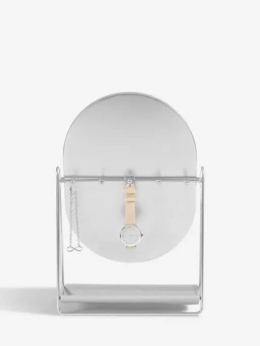 Stackers Spiegel met Sieradenstandaard Grijs - Mystackers