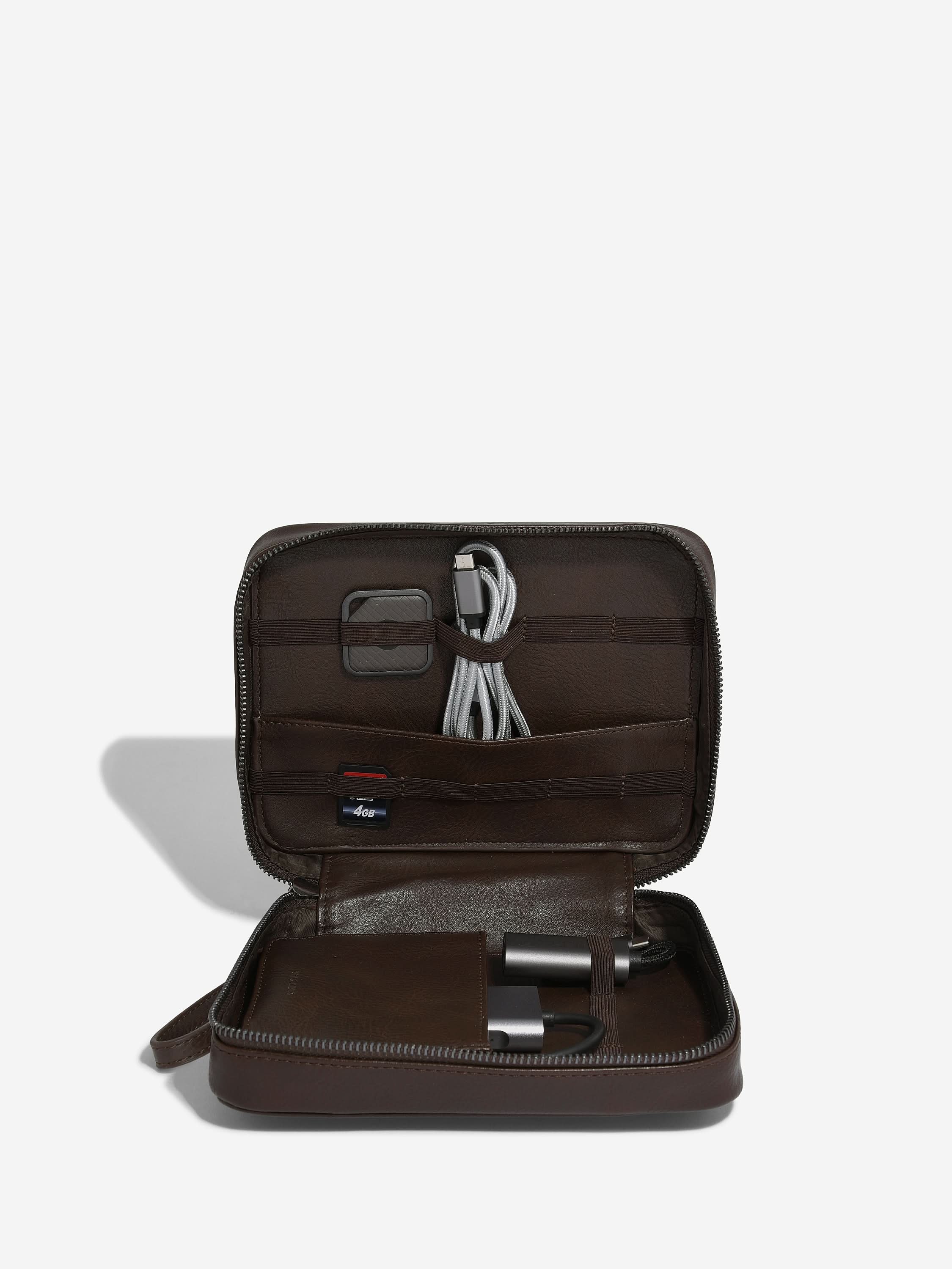 Stackers Cable Tidy Brown