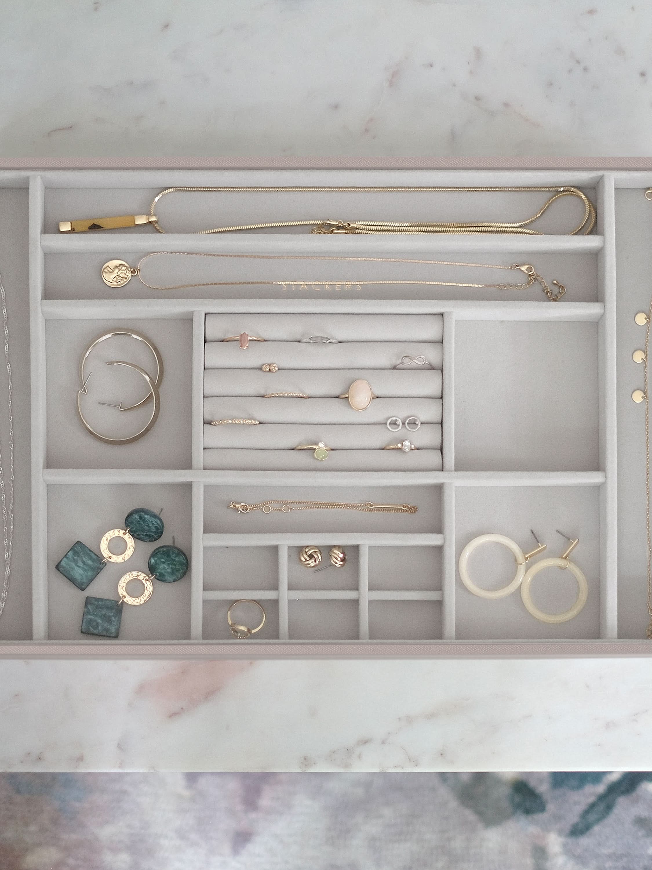 Stackers XL Ring & Accessories Layer Taupe