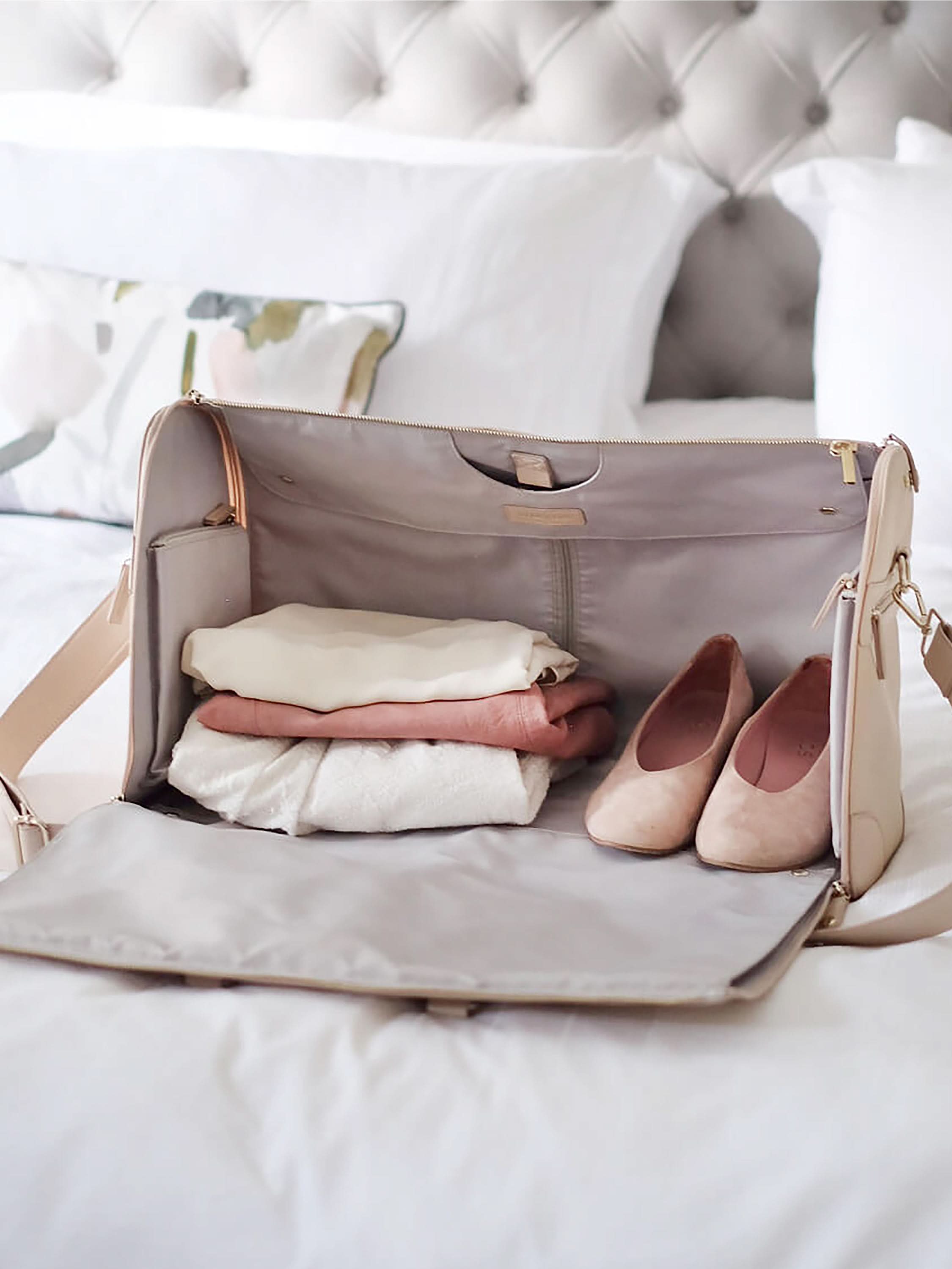 Stackers Travel Bag/Garment Bag Pink