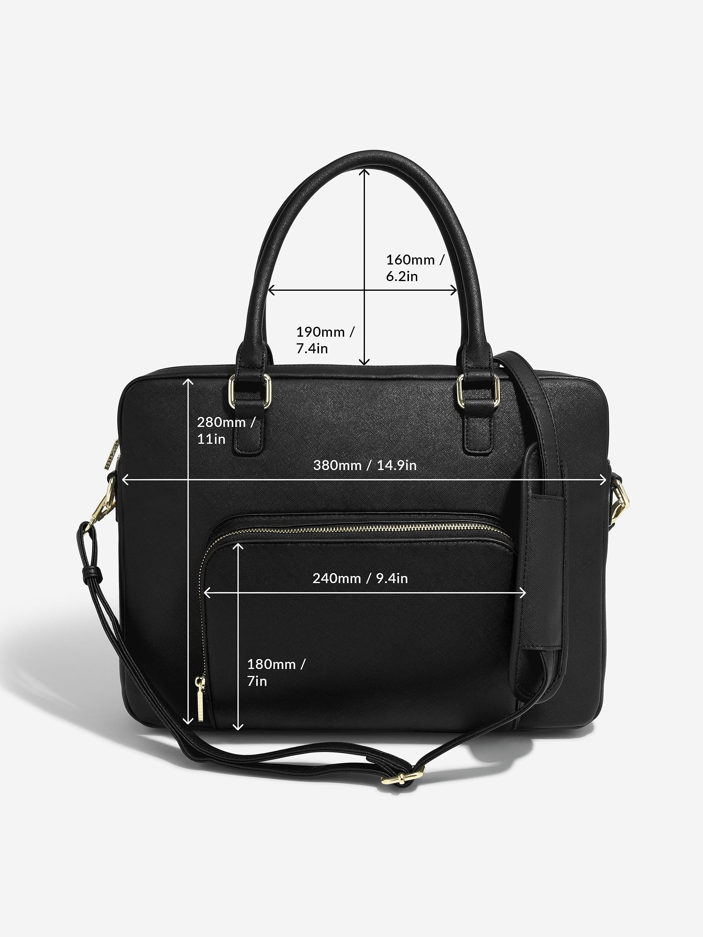 Stackers Laptoptas Zwart - Mystackers