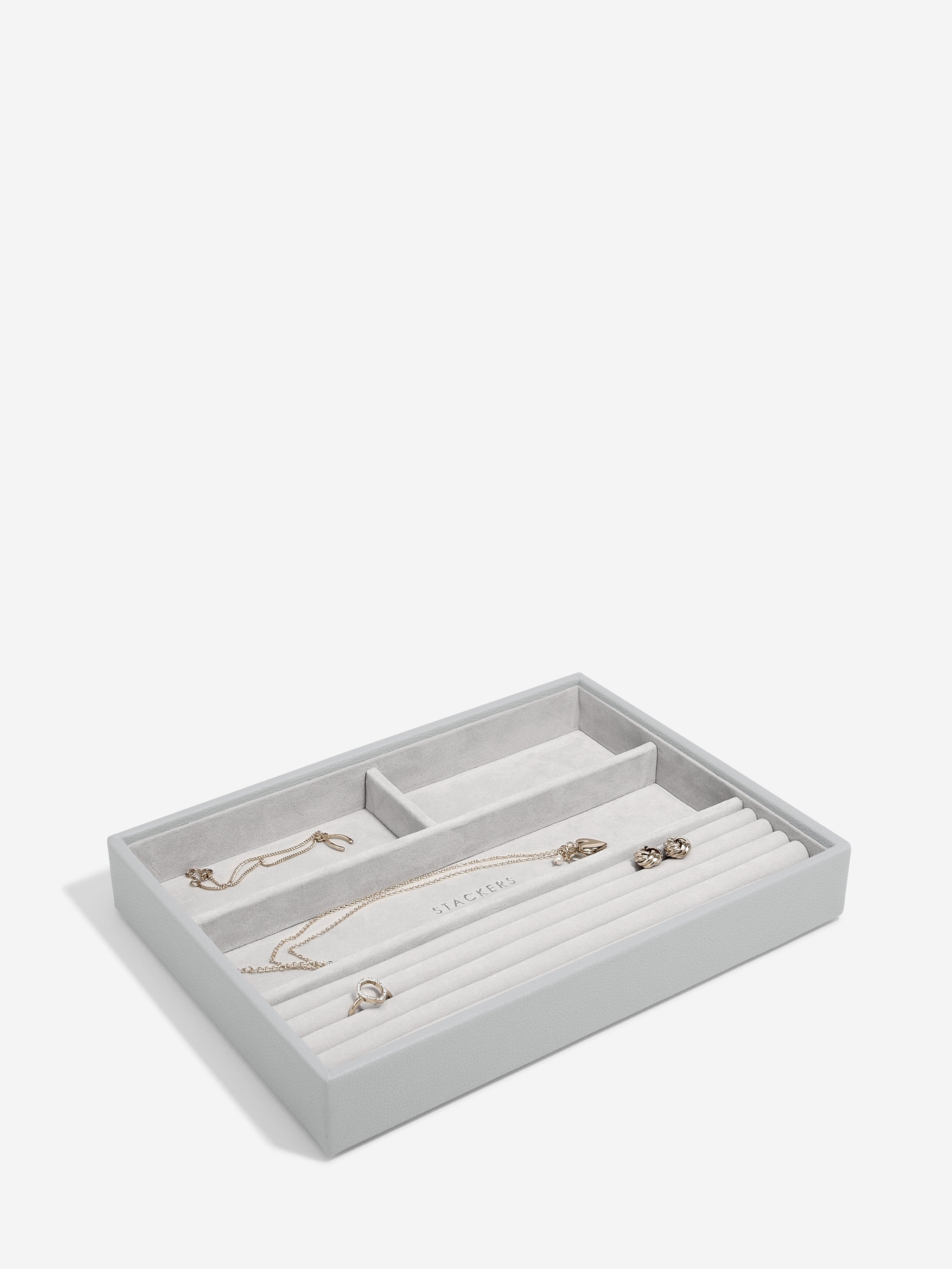 Stackers Ring & Bracelet Layer for Classic Jewellery Box Grey