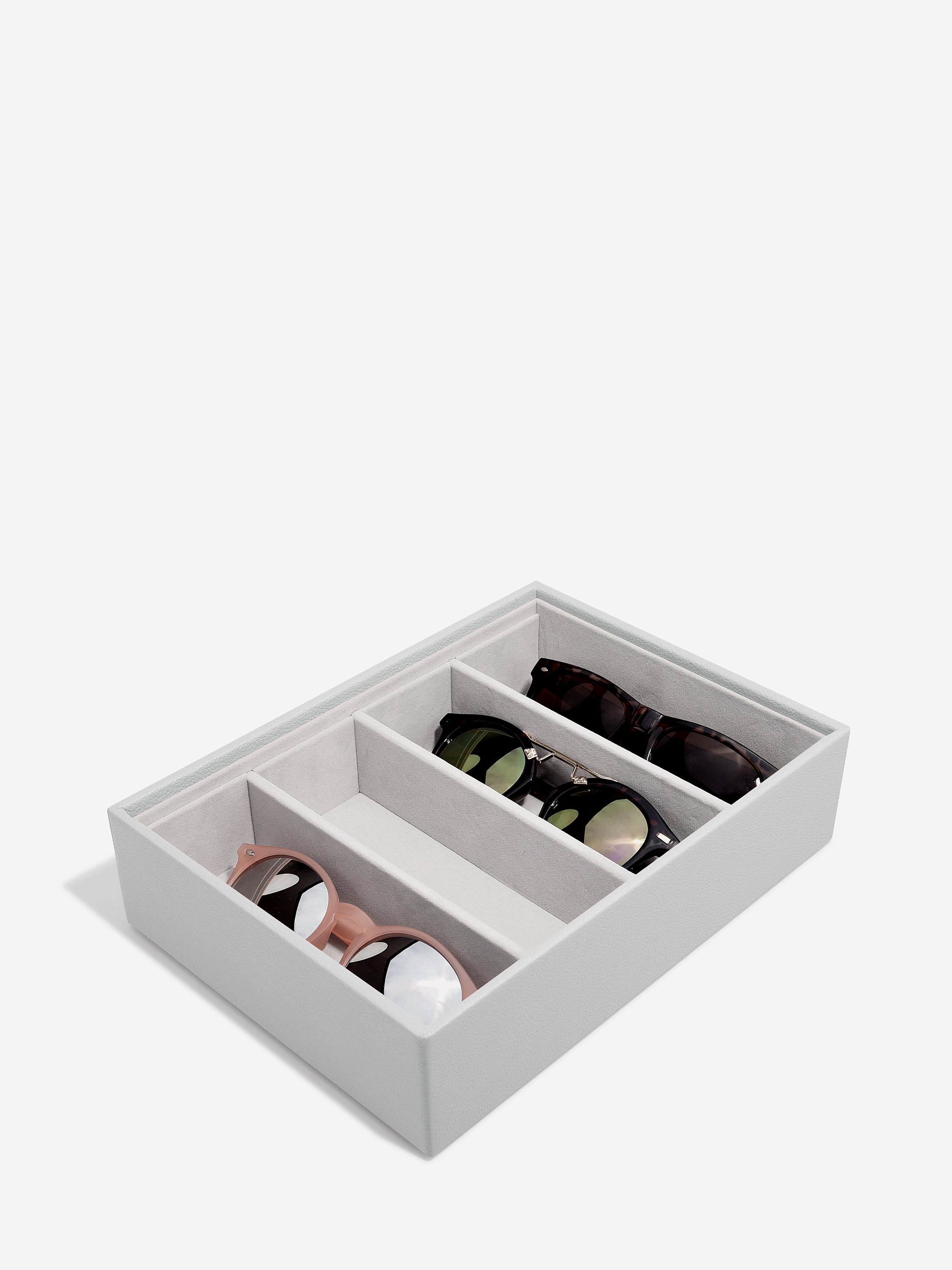 Stackers Glasses & Accessories Layer for Classic Jewellery Box Grey