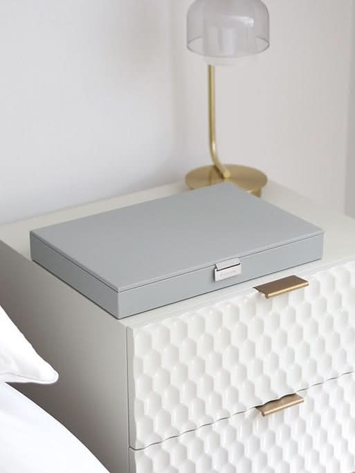 Stackers Deksel voor XL Juwelendoos Grijs - Mystackers