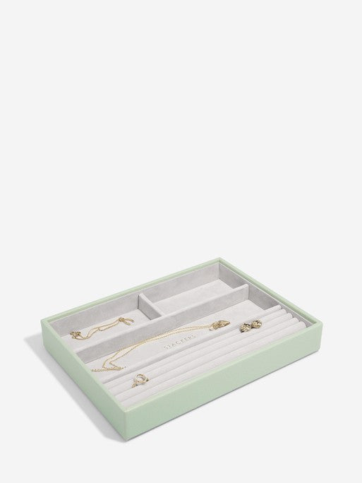 Stackers Ring & Bracelet Layer for Classic Jewellery Box Sage Green