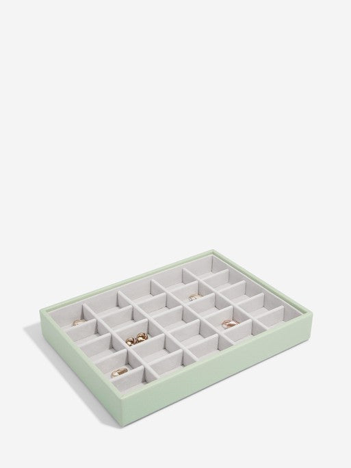 Stackers Small Jewellery Layer for Classic Jewellery Box Sage Green